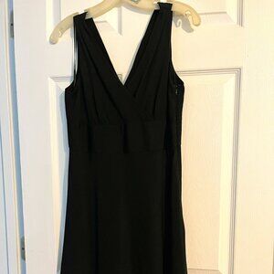 J. Crew Black Silk Dress
